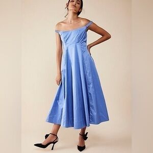 FREE PEOPLE Blue Iris Alinda Midi Dress